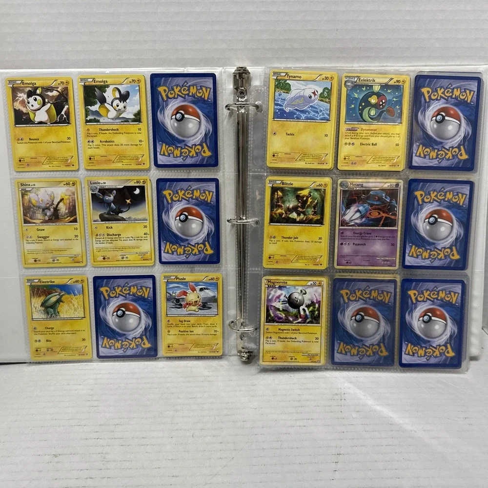 Pokemon Binder Lot Collection Of 199 Cards Illustration Rares Full Arts, Basics